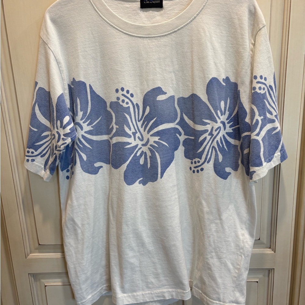 The Bureau x Free People Hibiscus oversized tee